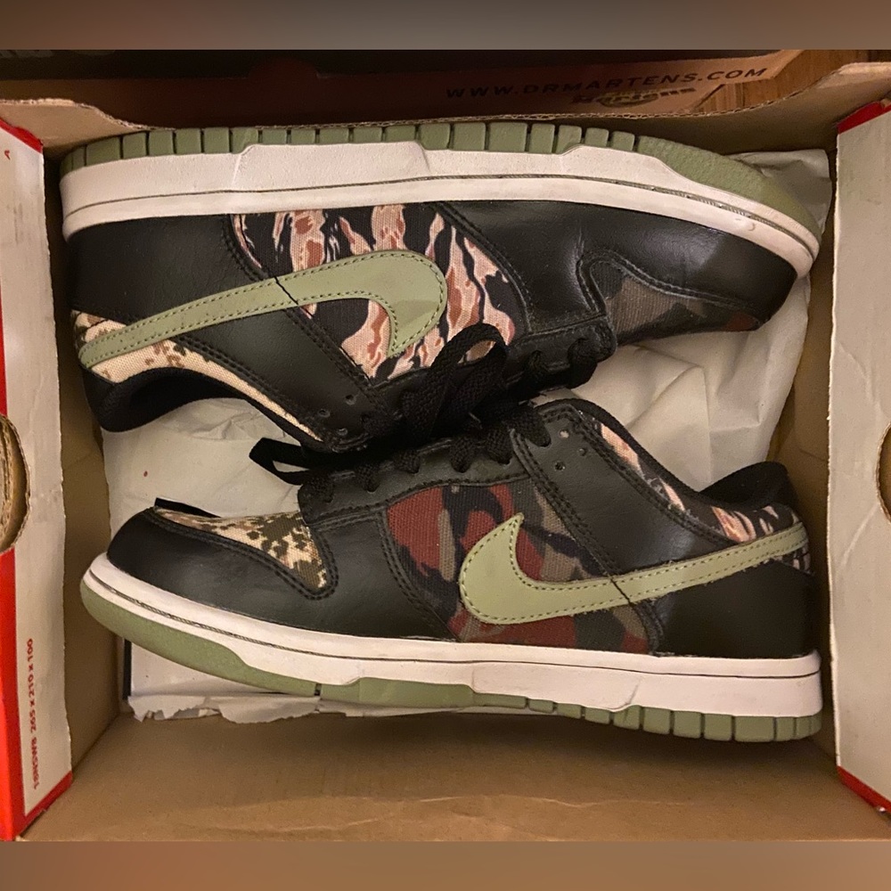 Camouflage Dunk Low